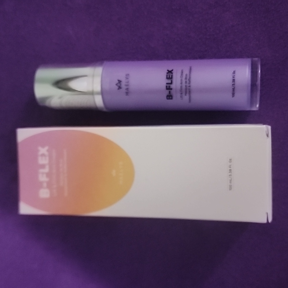 2 BOTTLE BUNDLE NIB MAELYS B-Flex Lift and Firm Arm Cream & OPN 1x Sampled